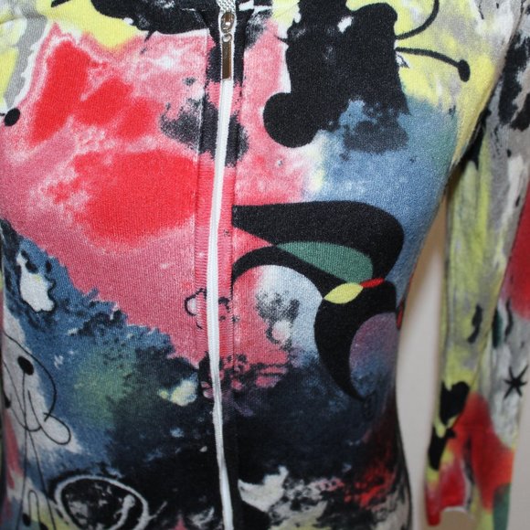 Gabriella Molinari Medium Women's Zip Up Sweater - Picture 3 of 7